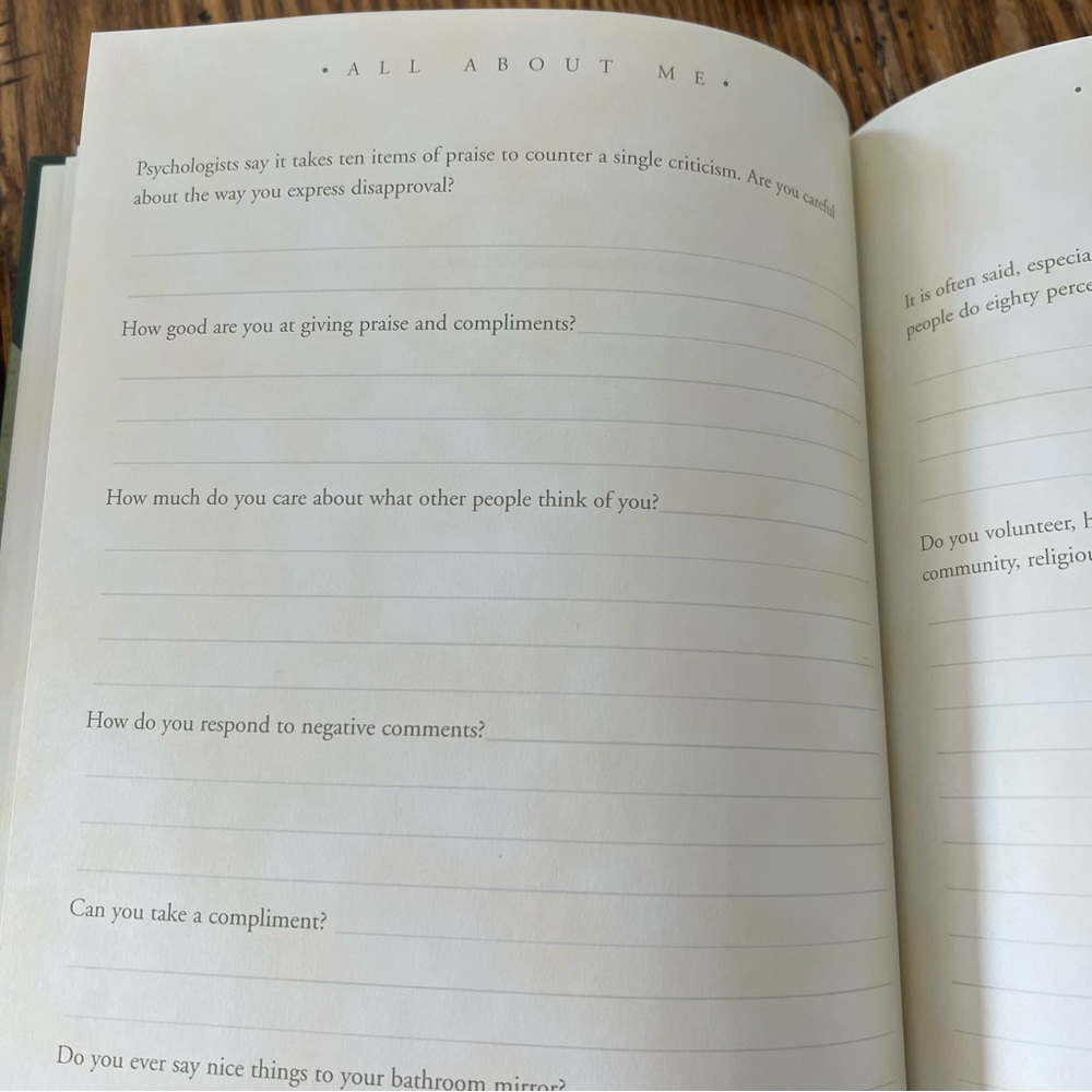 The Book of Me—A Do-It-Yourself Memoir - Picture 5 of 7